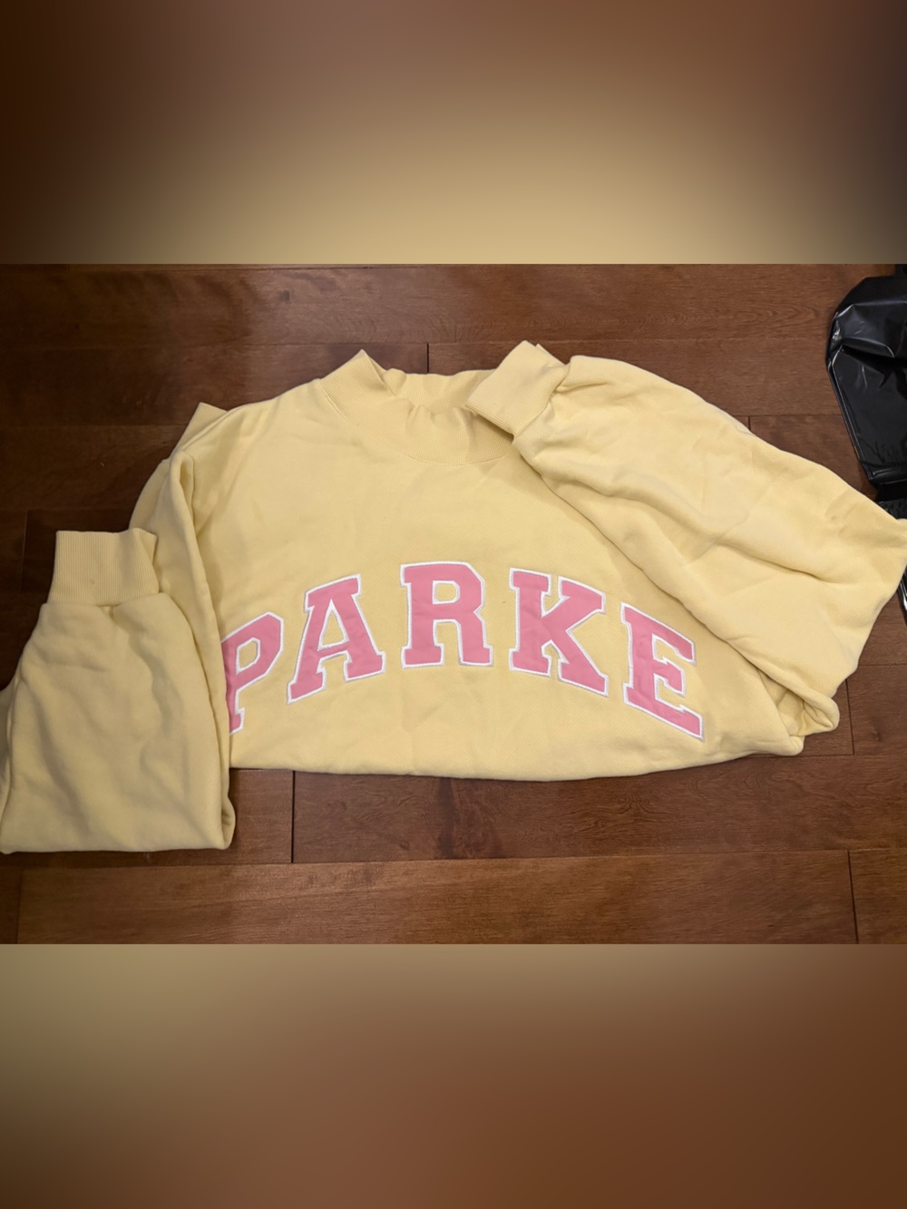 Parke mock neck sweatshirt